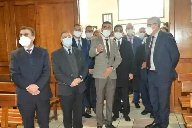 وزير العدل بقرية با محمد نواحي تاونات لهذا السبب