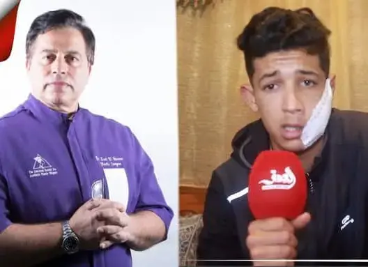شاب يستنجد بالدكتور التازي