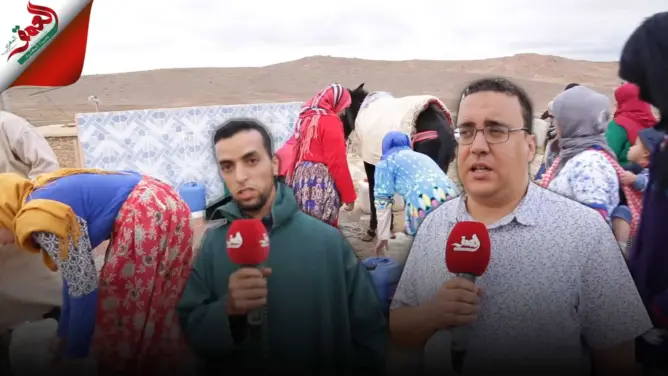 محسنون ينهون معاناة نساء بأعالي جبال تارودانت مع ماء الشرب (فيديو)