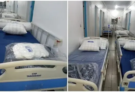 “تيويزي” بقطب سيدي موسى الحمري توفر أسرة طبية لمستشفى تارودانت (صور)