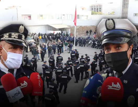 أمن أكادير في ليلة رأس السنة.. تدابير صارمة ومنع نهائي للتجوال ليلا (فيديو)