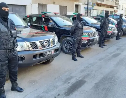 الأمن استعدادات أمنية بمدينة الرباط لتأمين احتفالات رأس السنة