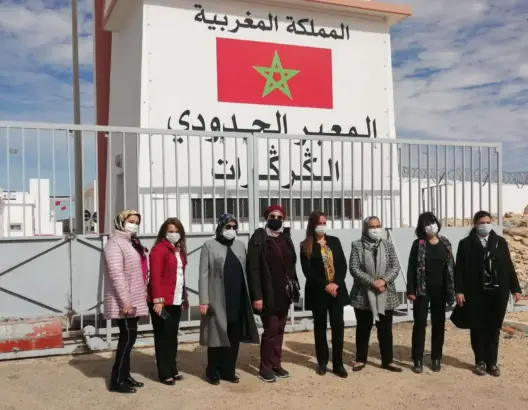 ممثلات عن المنظمات النسائية الحزبية يثمن من الكركرات مكتسبات المغرب
