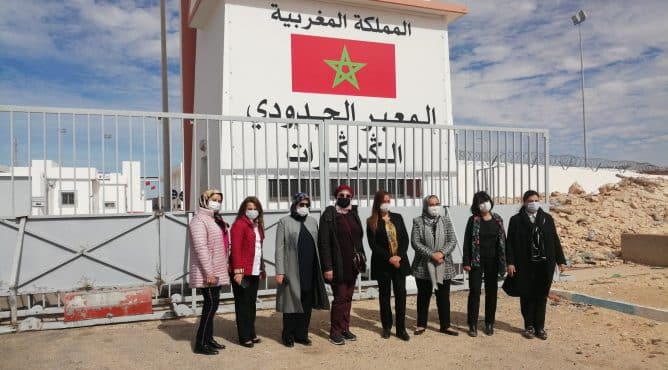 ممثلات عن المنظمات النسائية الحزبية يثمن من الكركرات مكتسبات المغرب