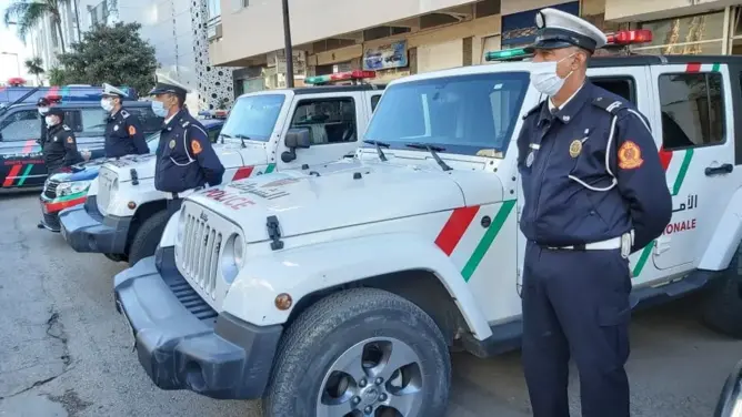 الأمن استعدادات أمنية بمدينة الرباط لتأمين احتفالات رأس السنة