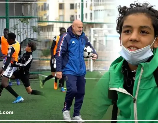 أمل من ألم.. أكاديمية رياضية تنبعث من مخيم مهاجري جنوب الصحراء بأولاد زيان (فيديو)