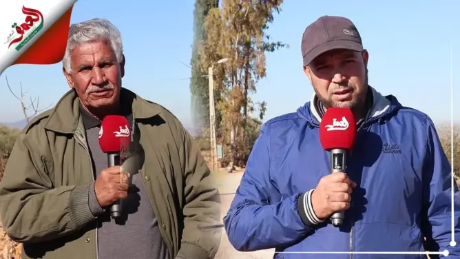 تخريب ساقية يقطع مياه الري على ضيعات فلاحية (فيديو)