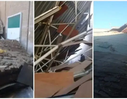 انهيار سقف مدرج بكلية الحقوق بفاس