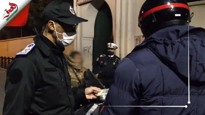 أمن مراكش.. سهر دؤوب على تطبيق إجراءات حظر التجول الليلي (فيديو)