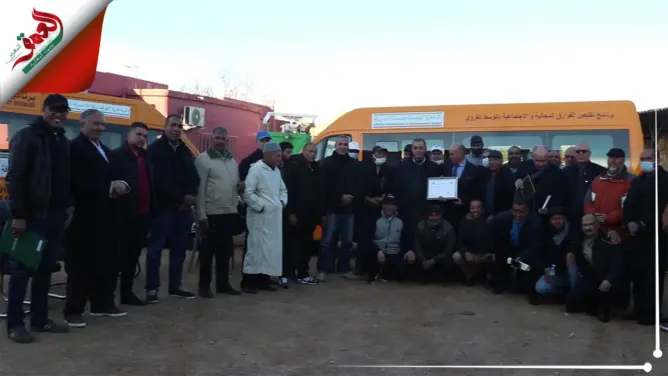 لمحاربة الهدر المدسي.. أيت بوبيدمان تتعزز بحافلات للنقل المدرسي (فيديو)