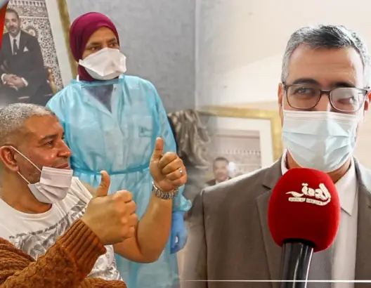 مندوب الصحة بسلا يقدم شروحات حول عملية التلقيح وهذه المدة الفاصلة بين كل الجرعة الأولى والثانية(فيديو)