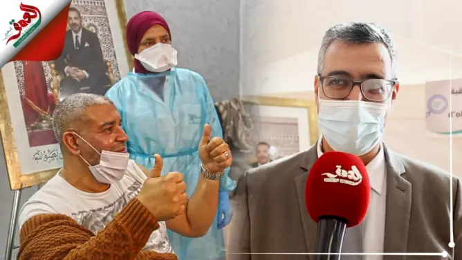 مندوب الصحة بسلا يقدم شروحات حول عملية التلقيح وهذه المدة الفاصلة بين كل الجرعة الأولى والثانية(فيديو)