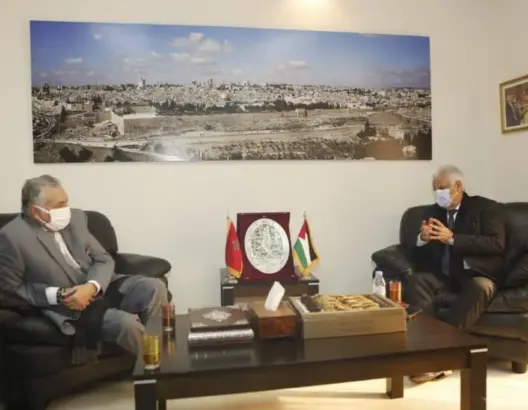 الـPPS يزور سفير فلسطين لتجديد دعم القضية.. واختيار بنعبد الله عضوا بمؤسسة "ياسر عرفات"