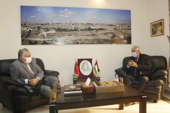 الـPPS يزور سفير فلسطين لتجديد دعم القضية.. واختيار بنعبد الله عضوا بمؤسسة "ياسر عرفات"