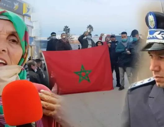 ساكنة أزمور تحتج ضد قرار تنقيل عميد الأمن “لوراوي”