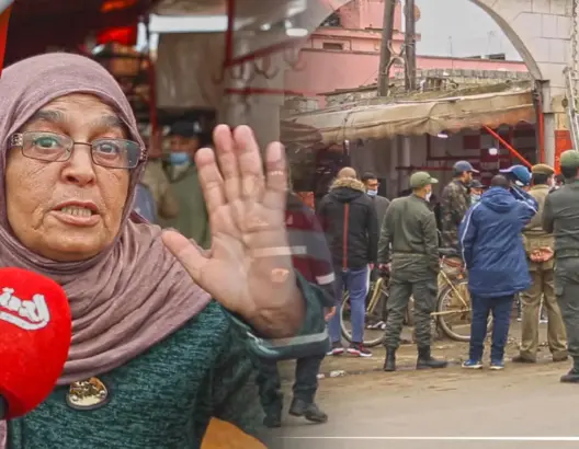 سلطات سلا تشرع في هدم سوق “لكزّارا”.. وأصحاب المحلات يرفضون الإخلاء (فيديو)