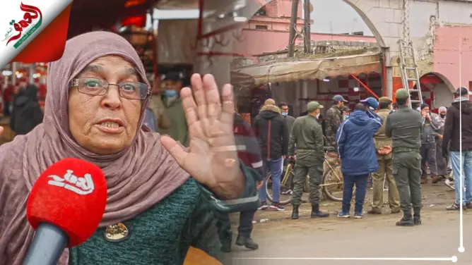 سلطات سلا تشرع في هدم سوق “لكزّارا”.. وأصحاب المحلات يرفضون الإخلاء (فيديو)