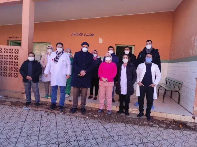حملة طبية لمواجهة آثار البرد بضواحي أزيلال