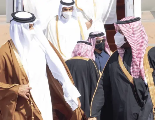 الأمير تميم و ابن سلمان