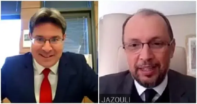 الجزولي يجري مباحثات مع وزير التعاون الإقليمي الإسرائيلي