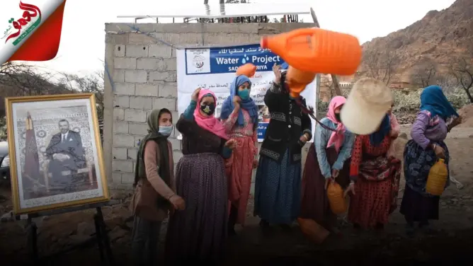 بعد فيديو “العمق”.. نساء قرية بتارودانت يودِّعن العطش ويستقبلن بئر “الكركرات” بالزغاريد (فيديو)