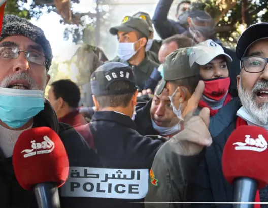 الجامعة الوطنية للتعليم: منع وقفة الرباط كان تعسفيا ويضرب عمق الديمقراطية (فيديو)