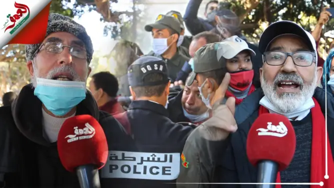 الجامعة الوطنية للتعليم: منع وقفة الرباط كان تعسفيا ويضرب عمق الديمقراطية (فيديو)