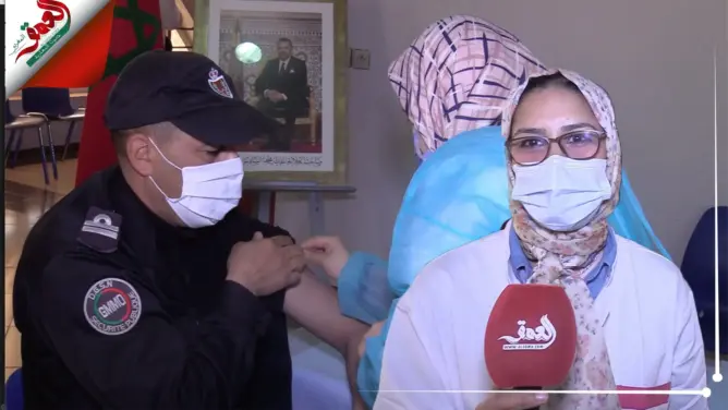 وجدة.. رجال الأمن الوطني يتلقون أولى جرعات اللقاح (فيديو)