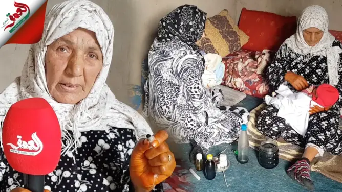 “مولات البركة” .. راقية من أزمور تعالج الرضع والشيوخ من عدة أمراض مستعصية (فيديو)