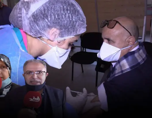 رجال ونساء التعليم بإنزكان: نحن قدوة للمغاربة.. والتلقيح ورش واجب علينا إنجاحه (فيديو)