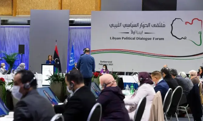 ليبيا .. انتخاب منفي رئيسا للمجلس الرئاسي والدبيبة رئيسا للوزراء