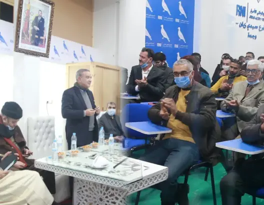 أوجار يفتتح مقرا جديدا لحزب التجمع الوطني للأحرار بوجدة (صور)