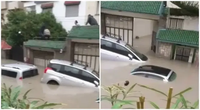 وفاة عمال في معمل عشوائي تسربت إليه مياه الأمطار بطنجة