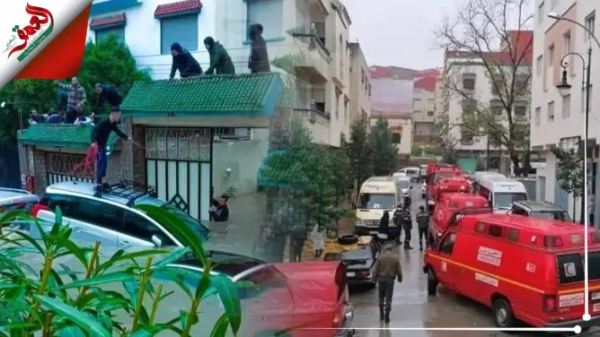 فاجعة مصرع 24 شخصا بطنجة .. غضب وشعارات تطالب بالمحاسبة