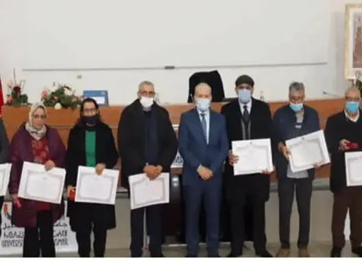بعد توشيحهم بأوسمة ملكية..حفل تكريم أساتذة بجامعة مولاي اسماعيل بمكناس (صور)