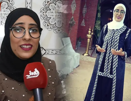 تسعى إلى عصرنة التراث.. الحشابي صوت إنشادي فريد تُبدع في الفن العيساوي والغيواني (فيديو)
