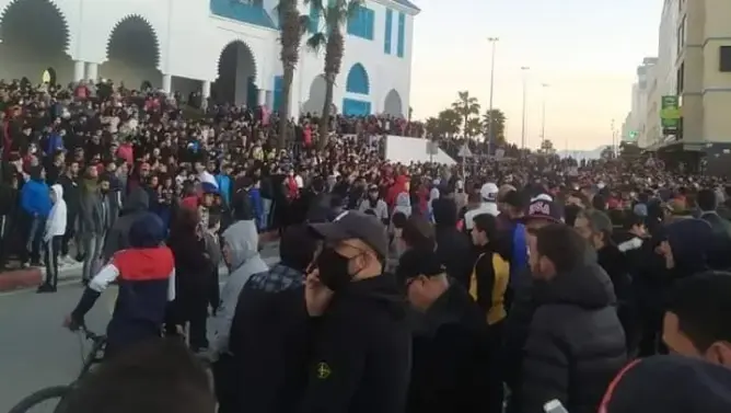 احتجاجات الفنيدق