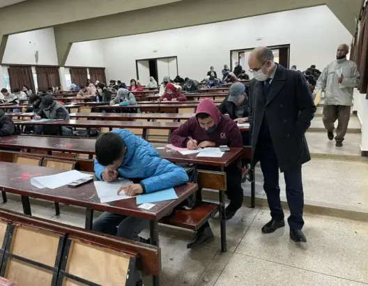 انطلاق امتحانات العلوم والاداب بجامعة مكناس