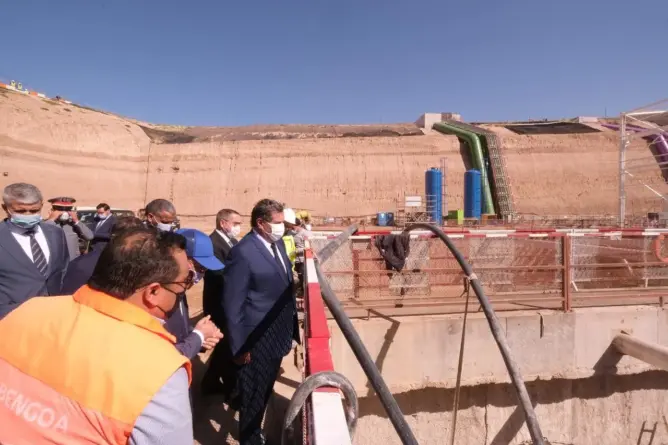 أخنوش: الأشغال بمحطة تحلية مياه البحر “اشتوكة” تجاوزت 85%.. والانطلاقة في أبريل المقبل (فيديو)
