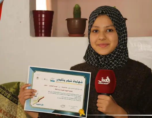 قرأت 300 كتاب.. الفائزة بالجائزة الأولى للقراءة بالمغرب تروي للعمق قصة تألقها(فيديو)