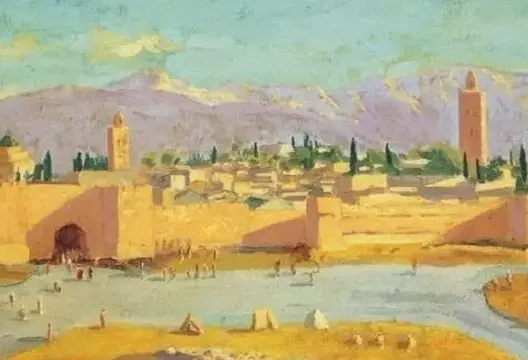 تبلغ قيمتها 3 ملايير .. لوحة “مسجد الكتبية” للبيع في مزاد علني غدا بلندن