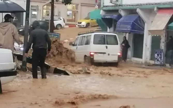 فيضانات تطوان