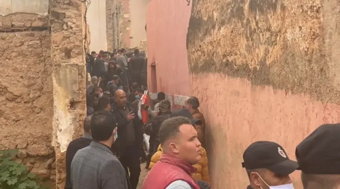 انهيار منزل ببني ملال
