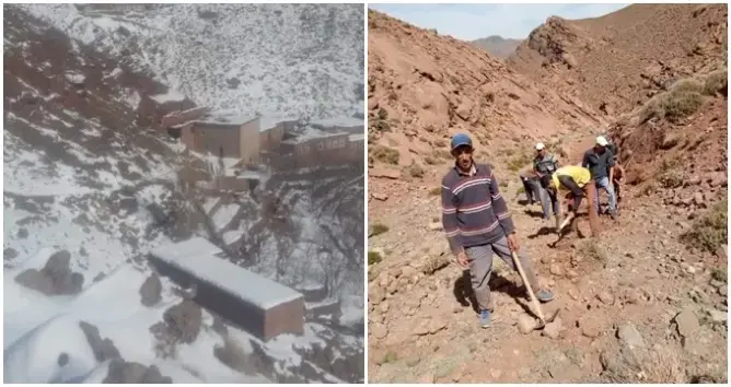 أمسكار.. دوار منسي وسط جبال ورزازت وسكانه يتجرعون مرارة التهميش (صور)