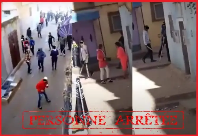 شجار بالأسلحة الأبيضاء وتراشق بالحجارة.. أمن فاس يحدد هويات المتورطين ويوقف أحدهم