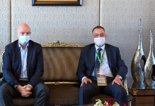 مجددا.. رئيس “الفيفا” يحطّ الرحال بالمغرب للمشاركة في الجمعية العمومية لـ”الكاف”