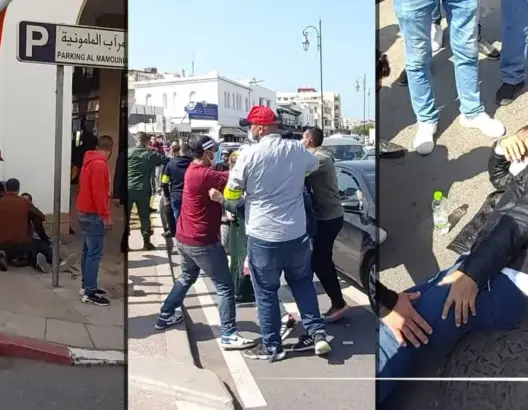 إصابات واعتقالات.. كر وفر بين الأساتذة “المتعاقدين” وقوات الأمن بالرباط (فيديو)