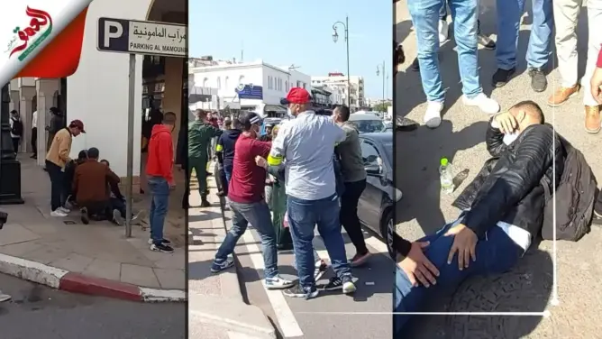 إصابات واعتقالات.. كر وفر بين الأساتذة “المتعاقدين” وقوات الأمن بالرباط (فيديو)