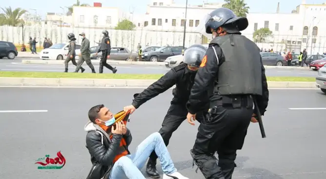 هيئة حقوقية: استعمال القوة والضرب والجرح بحق الأساتذة بلغ مستويات غير مسبوقة