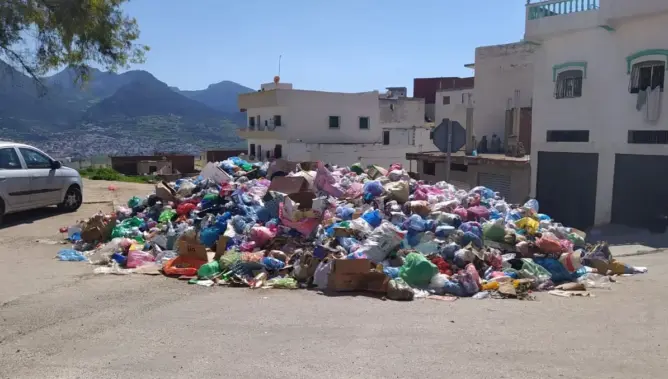 أزمة النفايات بتطوان